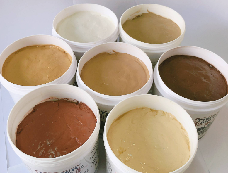 UV curing putty reference formula