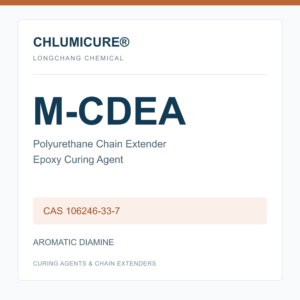 CHLUMICURE® M-CDEA polyurethane chain extender and epoxy curing agent, CAS 106246-33-7