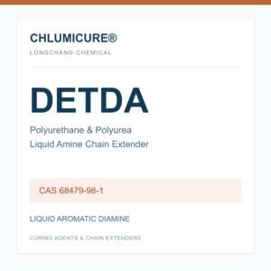 CHLUMICURE® DETDA, CAS 68479-98-1, polyurethane & polyurea chain extender