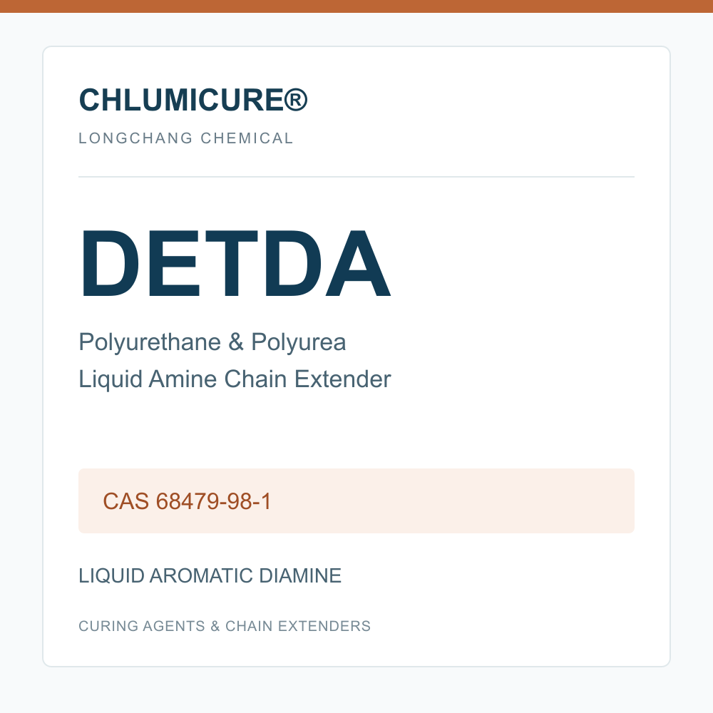 CHLUMICURE® DETDA, CAS 68479-98-1, polyurethane & polyurea chain extender