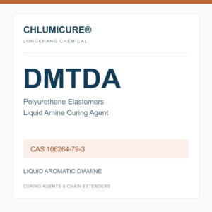CHLUMICURE® DMTDA, CAS 106264-79-3, polyurethane elastomer curing agent