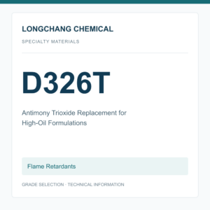 Longchang Chemical - Antimony Trioxide Replacement D326T for High-Oil Formulations