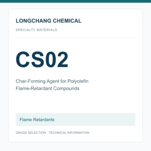 Longchang Chemical - Char-Forming Agent CS02 for Polyolefin Flame-Retardant Compounds