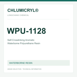 CHLUMICRYL® WPU-1128 Self-Crosslinking Aromatic Waterborne Polyurethane Resin - product identification card