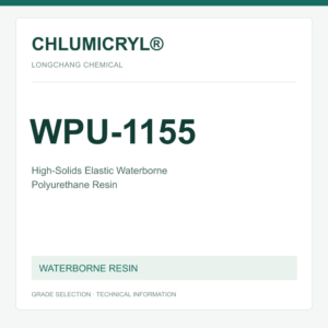 CHLUMICRYL® WPU-1155 High-Solids Elastic Waterborne Polyurethane Resin - product identification card