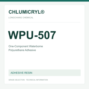 CHLUMICRYL® WPU-507 One-Component Waterborne Polyurethane Adhesive - product identification card