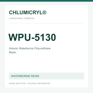 CHLUMICRYL® WPU-5130 Anionic Waterborne Polyurethane Resin - product identification card