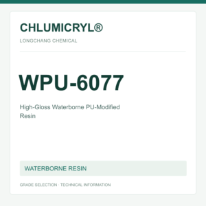 CHLUMICRYL® WPU-6077 High-Gloss Waterborne PU-Modified Resin - product identification card