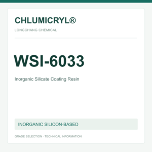 CHLUMICRYL® WSI-6033 Inorganic Silicate Coating Resin - product identification card