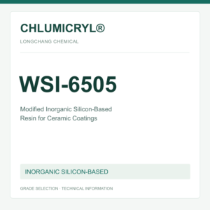 CHLUMICRYL® WSI-6505 Modified Inorganic Silicon-Based Resin for Ceramic Coatings - product identification card