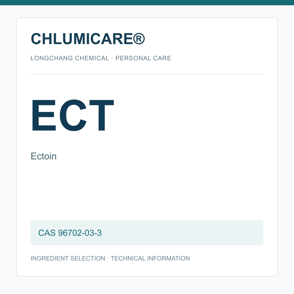 CHLUMICARE® ECT / Ectoin CAS 96702-03-3 - product identification card