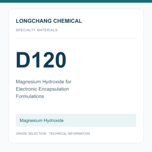 Longchang Chemical - Magnesium Hydroxide D120 for Electronic Encapsulation Formulations